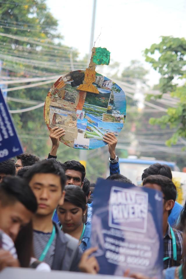 School of Science Studies, CMR University Bangalore Silent March Campaign photo 2